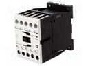 Contactor: 3-pole; NO x3; Auxiliary contacts: NC; 110VDC; 9A; DILM9