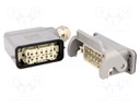 Connector: HAN; male + female; plug + socket; Han Kit; PIN: 10