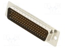 D Sub Connector, HD78, High Density, Plug, 78 Contacts, DD, Solder