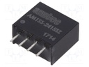 Converter: DC/DC; 1W; Uin: 21.6÷26.4V; 15VDC; Iout: 67mA; SIP4; 1.5g