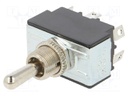 Switch: toggle; Pos: 3; DPDT; ON-OFF-ON; 21A/14VDC; 50mΩ; 17N; TB/TB1