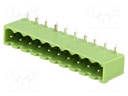 Pluggable terminal block; Contacts ph: 5mm; ways: 10; angled 90°