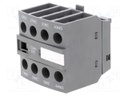 Auxiliary contacts; Series: AF; Leads: screw terminals