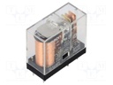 Relay: electromagnetic; SPDT; Ucoil: 48VDC; Icontacts max: 5A; PCB