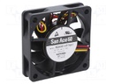 Axial Fan, San Ace 60 GA Series, 12 V, DC, 60 mm, 15 mm, 24 cu.ft/min, 0.68 m³/min