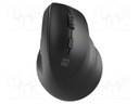 Optical mouse; black; USB A; No.of butt: 6; 10m