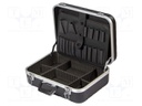 Suitcase: tool case; 460x330x150mm; ABS