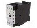 Contactor: 3-pole; NO x3; 400VAC; 18A; DIN,on panel; DILL18; 690V