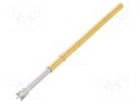 Test probe; Operational spring compression: 6.4mm; 3A; Ø: 2mm