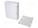 Enclosure: wall mounting; IP65; wall mount,for wall mounting