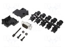 D-Sub; PIN: 9; male; unshielded; angled 45°; screw terminal
