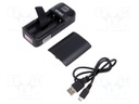 Charger: for rechargeable batteries