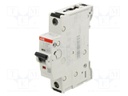 Circuit breaker; 240VAC; Inom: 4A; Poles: 1; for DIN rail mounting