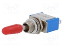 Switch: toggle; Pos: 2; SPDT; ON-ON; 3A/250VAC; Leads: for soldering