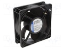 Fan: AC; axial; 230VAC; 120x120x38mm; 175m3/h; 43dBA; ball bearing
