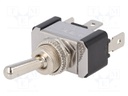 Switch: toggle; Pos: 3; SPDT; ON-ON; 20A/12VDC; 0÷65°C; Toggle: round