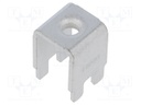 Straight; Plating: tinned; THT,screw terminal; Contacts: copper