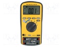 Digital multimeter; LCD (6000),with a backlit; 3x/s; True RMS