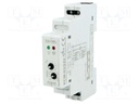 Timer; 0,1s÷10days; SPDT; 250VAC/16A; 24VAC; 24VDC; DIN; -20÷60°C