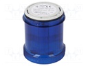 Signaller: lighting; bulb BA15D; blue; Usup: 12÷250VDC; IP66