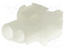 Socket; wire-board; male/female; Universal MATE-N-LOK; 6.35mm