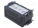 Voltmeter; digital,mounting; VDC: 0÷60mV; 4-digit; Char: 20mm; N24S
