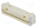 Socket; wire-board; male; CLIK-Mate; 1.25mm; PIN: 14; SMT; 1A; 50V