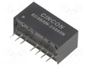 Converter: DC/DC; 5/6W; Uin: 9÷36V; 5VDC; Iout: 1200mA; SIP8; 4.8g