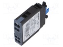 Auxiliary Contact, Siemens 3RT Series Contactors, 1NO, Snap-On Mount, Spring-Loaded