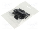 Cap for LED profiles; black; ABS; GEN2; Pcs: 20; SURFACE14