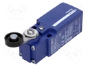 Limit switch; lever R 35,5mm, plastic roller Ø19mm; NO + NC