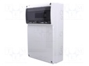 Enclosure: for modular components; grey; No.of mod: 13