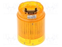 Signaller: lighting; LED; amber; 24VDC; IP65; Ø40x50mm; LR4