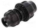 Splice terminal: clamping; Øout: 25mm; Øin: 20mm; for PE pipes