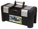 Container: toolbox; 530x250x250mm; polypropylene; 10l