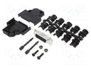 D-Sub; PIN: 15; female; unshielded; angled 45°; soldering; UNC4-40
