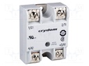 Relay: solid state; Ucntrl: 18÷36VAC; 100A; 24÷280VAC; on panel