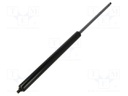Gas spring; Thread: M8; E: 455mm; Øout: 21mm; Piston diam: 10mm; 500N