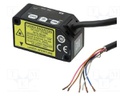 Sensor: distance; laser; diffuse-reflective; Range: 400mm; NPN