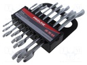 Wrenches set; spanner; Chrom-vanadium steel; 8pcs.