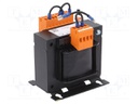 Transformer: mains; 250VA; 115V; 115V; Leads: terminal block; IP00