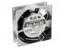 Fan: AC; axial; 80x80x25mm; 37.8m3/h; 30dBA; ball bearing; 2650rpm