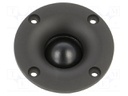 Loudspeaker; tweeter; 20W; 8Ω; Sound level: 95dB; 66.5mm