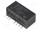 Converter: DC/DC; 2W; Uin: 4.5÷9V; Uout: 15VDC; Uout2: -15VDC; SIP8
