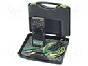 Tester: phase sequence; LED; 100÷690VAC; Freq: 15÷410Hz; IP40