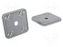 Suction-plate for vacuum block; 131g; 140x130x16.5mm