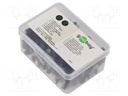 Holder; black; on round cable; 100pcs; with a nail; Ø: 5mm; H: 6.6mm