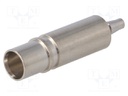 Contact; female; Han Modular Pneumatic; Ø3mm pipe; 10000cycles