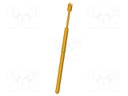 Needle-like test probe; Operational spring compression: 3mm