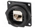 Socket; RJ45; DC; PIN: 8; Cat: 6; shielded; Layout: 8p8c; IP67,IP68